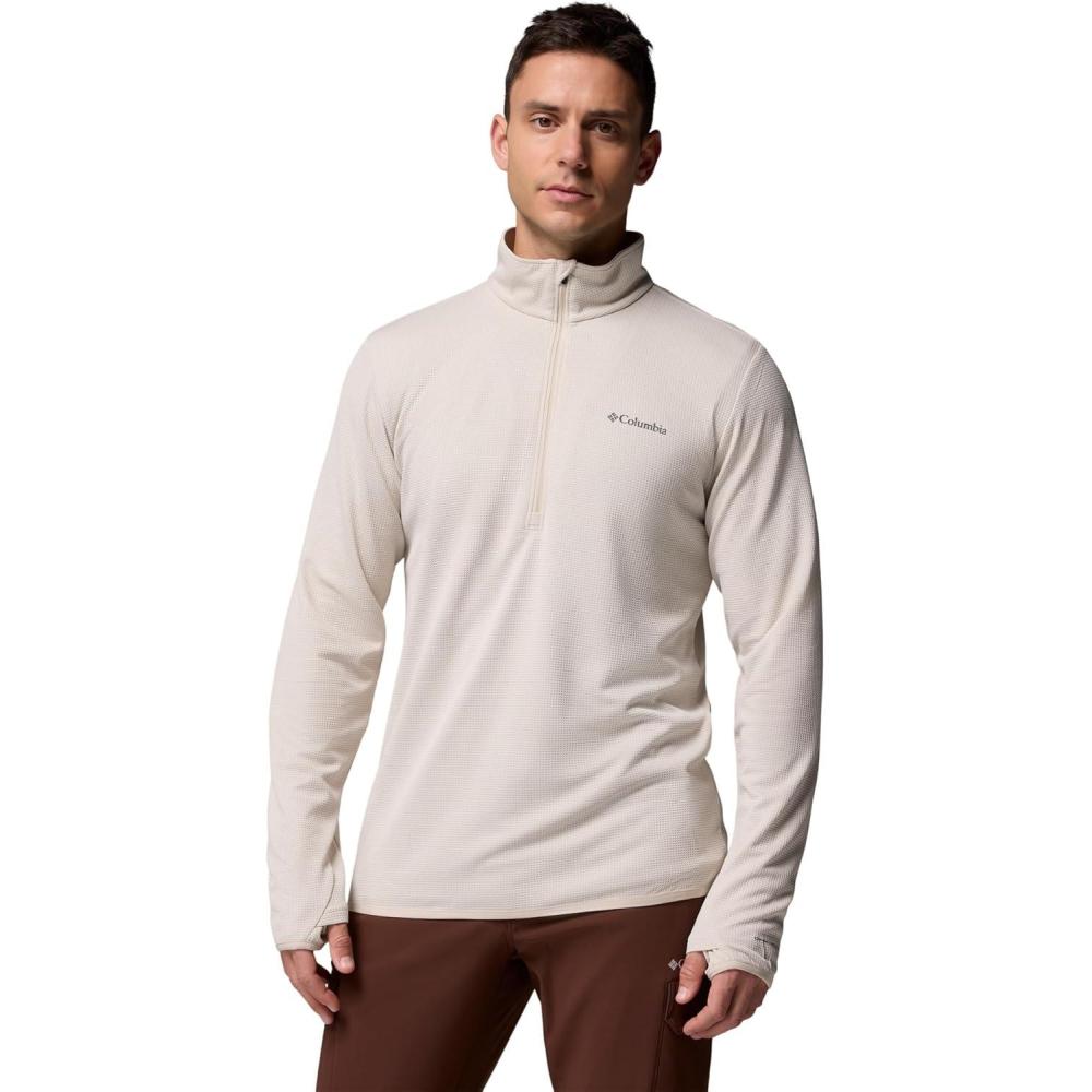 imageColumbia mens Tech Trail Utility Warm Half ZipDark Stone