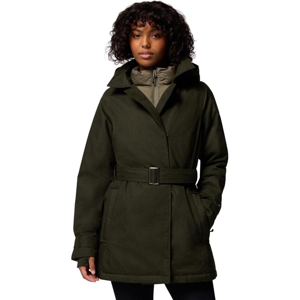 imageColumbia womens Alameda Ridge II Insulated ParkaGreenscapeStone Green