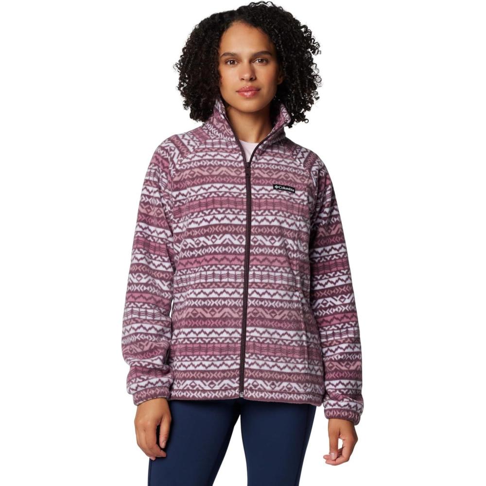 imageColumbia womens Benton Springs Printed Full ZipMoonvista Madras