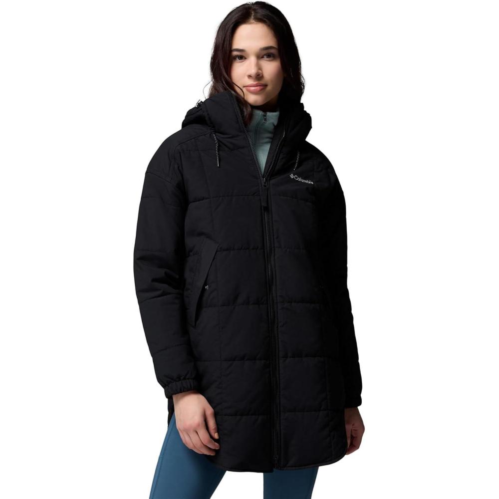 imageColumbia womens Chatfield Hill Ii Novelty JacketBlackTobacco Omblur Print
