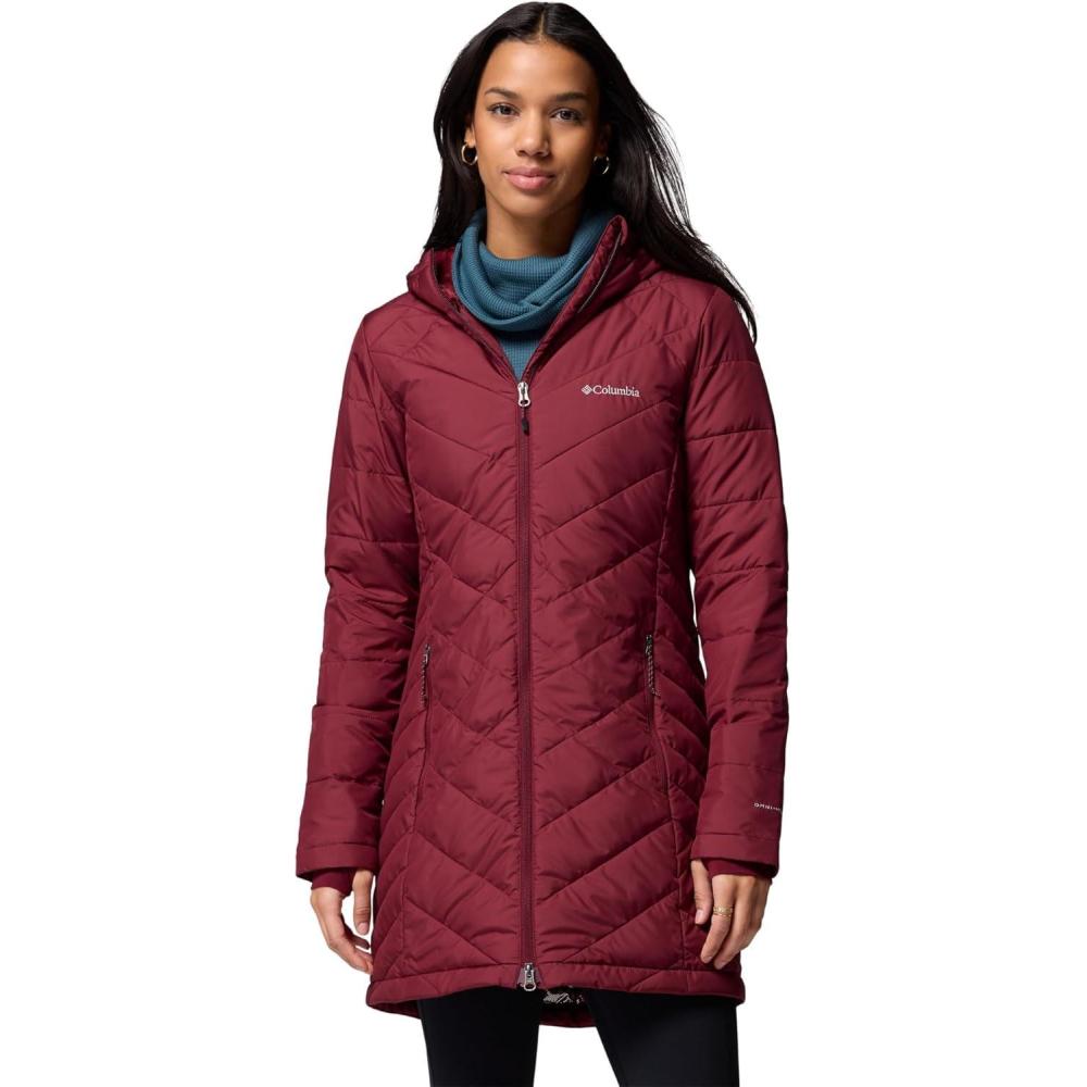 imageColumbia womens Full ZipRich Wine