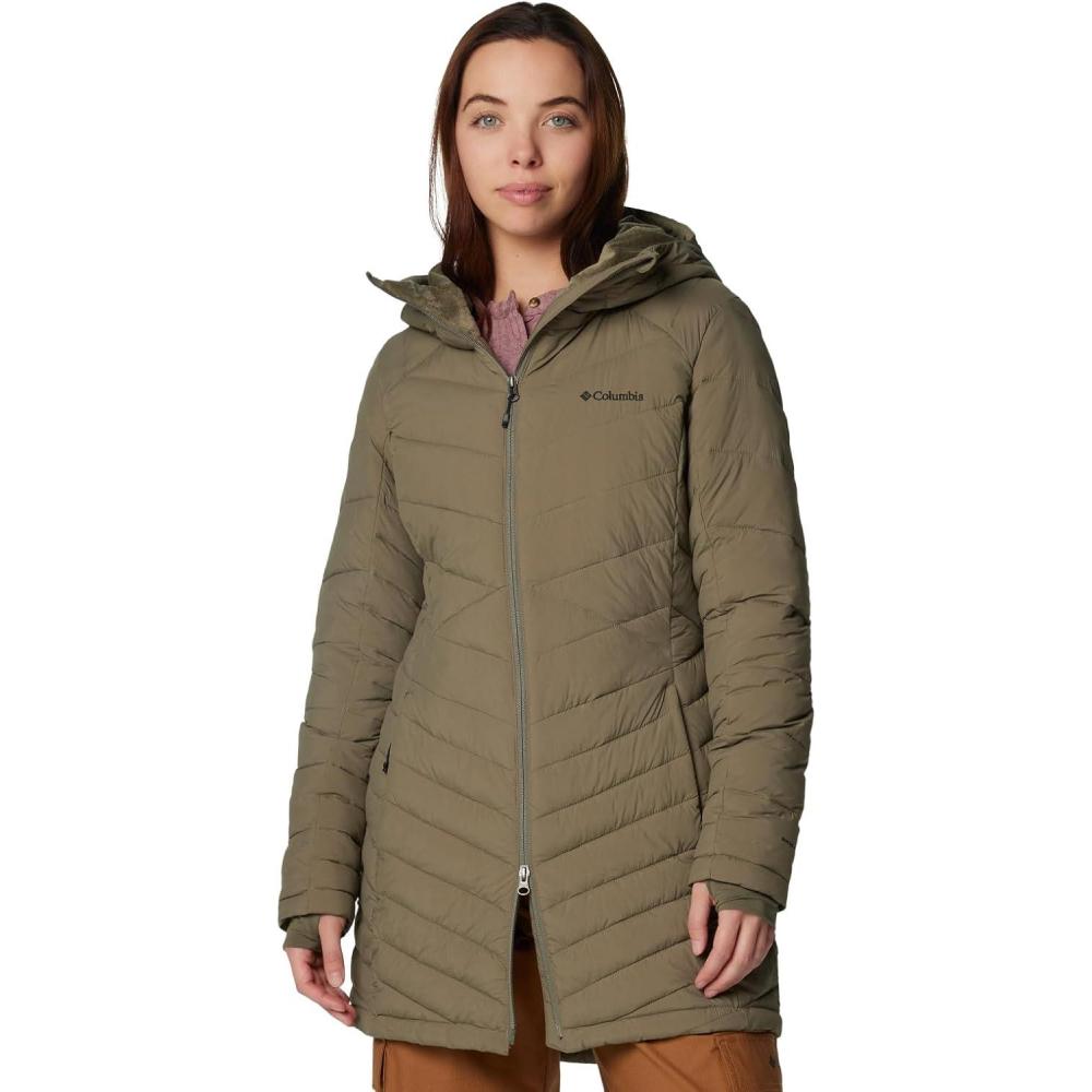 imageColumbia womens Joy Peak Ii Mid JacketStone Green