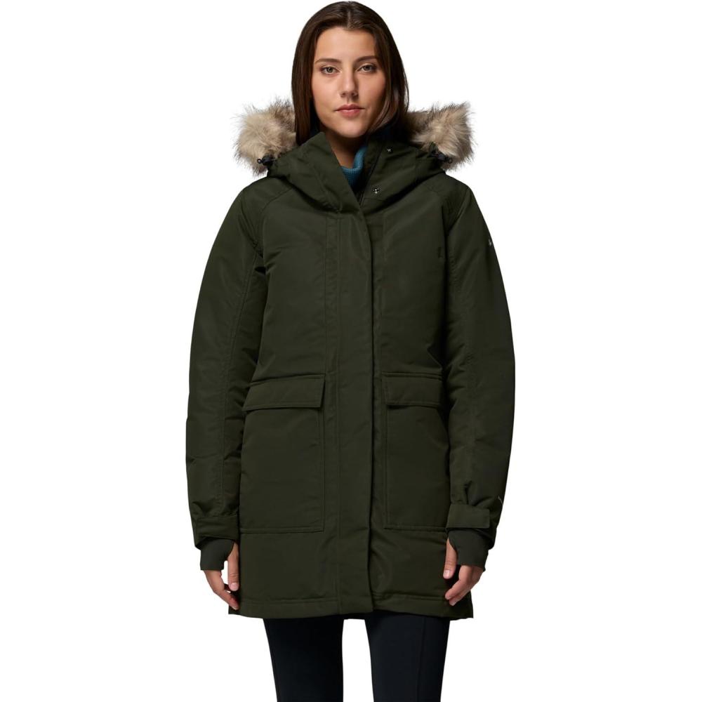 imageColumbia womens Little Si II Insulated ParkaGreenscape