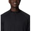 Columbia Men’s Endless Trail Half Zip Mesh Long Sleev(Black)