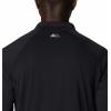 Columbia Men’s Endless Trail Half Zip Mesh Long Sleev(Black)