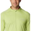Columbia Men’s Endless Trail Half Zip Mesh Long Sleev(Napa Green)