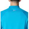 Columbia Men’s Endless Trail Half Zip Mesh Long Sleev(Ocean Blue)