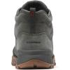 Columbia Men’s Fairbanks Mid Hiking Boots(Gravel/Dark Moss)