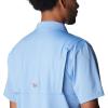 Columbia Mens Low Drag Offshore Polo(Agate Blue)