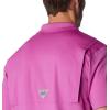 Columbia Mens Low Drag Offshore Polo(Bright Lavender)
