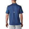 Columbia Mens Low Drag Offshore Polo(Carbon)