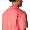 Columbia Mens Low Drag Offshore Polo(Sunset Red)