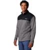 Columbia Men’s Pitchstone Overlay Half Snap(City Grey/Black)