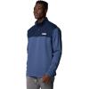 Columbia Men’s Pitchstone Overlay Half Snap(Dark Mountain/Collegiate Navy)