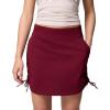 Columbia Womens All Seasons Ruched Skort(Rich Wine)