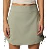 Columbia Womens All Seasons Ruched Skort(Safari)