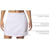 Columbia Womens All Seasons Ruched Skort(White)