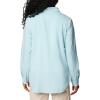 Columbia Womens Anytime Lite Long Sleeve Shirt(Aqua Haze)