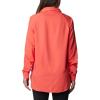 Columbia Womens Anytime Lite Long Sleeve Shirt(Juicy)