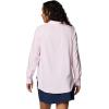 Columbia Womens Anytime Lite Long Sleeve Shirt(Pink Dawn)