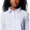 Columbia Womens Anytime Lite Long Sleeve Shirt(Snowdrift)