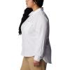 Columbia Womens Anytime Lite Long Sleeve Shirt(White)