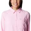 Columbia Womens Anytime Lite Long Sleeve Shirt(Wild Rose)