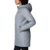 Columbia Womens Copper Crest Ii Long Jacket(Tradewinds Grey)