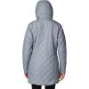 Columbia Womens Copper Crest Ii Long Jacket(Tradewinds Grey)