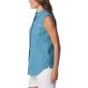 Columbia Women’s Extended Tamiami Women’s Sleeveless Shirt(Canyon Blue)