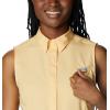 Columbia Women’s Extended Tamiami Women’s Sleeveless Shirt(Cocoa Butter)