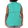 Columbia Women’s Extended Tamiami Women’s Sleeveless Shirt(Dolphin)