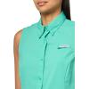 Columbia Women’s Extended Tamiami Women’s Sleeveless Shirt(Glaze Green)