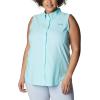 Columbia Women’s Extended Tamiami Women’s Sleeveless Shirt(Gulf Stream)