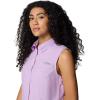 Columbia Women’s Extended Tamiami Women’s Sleeveless Shirt(Hydrangea)