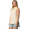 Columbia Women’s Extended Tamiami Women’s Sleeveless Shirt(Lemon Wash)