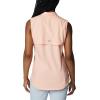 Columbia Women’s Extended Tamiami Women’s Sleeveless Shirt(Light Coral)