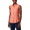 Columbia Women’s Extended Tamiami Women’s Sleeveless Shirt(Lychee)