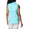 Columbia Women’s Extended Tamiami Women’s Sleeveless Shirt(Opal Blue)