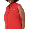Columbia Women’s Extended Tamiami Women’s Sleeveless Shirt(Red Hibiscus)
