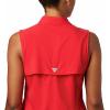 Columbia Women’s Extended Tamiami Women’s Sleeveless Shirt(Red Lily)