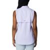 Columbia Women’s Extended Tamiami Women’s Sleeveless Shirt(Soft Violet)