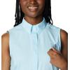 Columbia Women’s Extended Tamiami Women’s Sleeveless Shirt(Spring Blue)