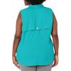 Columbia Women’s Extended Tamiami Women’s Sleeveless Shirt(Tropic Water)