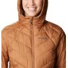 Columbia Women’s Heavenly Hooded Jacket(Camel Brown)