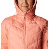 Columbia Women’s Heavenly Hooded Jacket(Coral Reef)