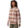Columbia Womens Holly Hideaway Flannel ShirtButton Down Shirt(Canteen Multiplaid)