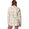 Columbia Womens Holly Hideaway Flannel ShirtButton Down Shirt(Chalk Buffalo Tartan)