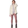 Columbia Womens Holly Hideaway Flannel ShirtButton Down Shirt(Chalk Buffalo Tartan)