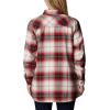 Columbia Womens Holly Hideaway Flannel ShirtButton Down Shirt(Chalk Multi Tartan)